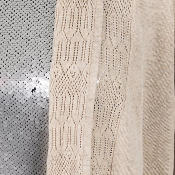 NWOT Jones Wear Cardigan with crochet inset - PL - Picture 2 of 4